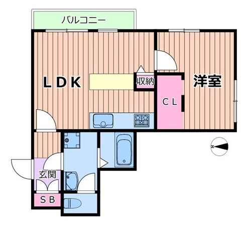 ライオンズマンション東本町第３の物件間取画像